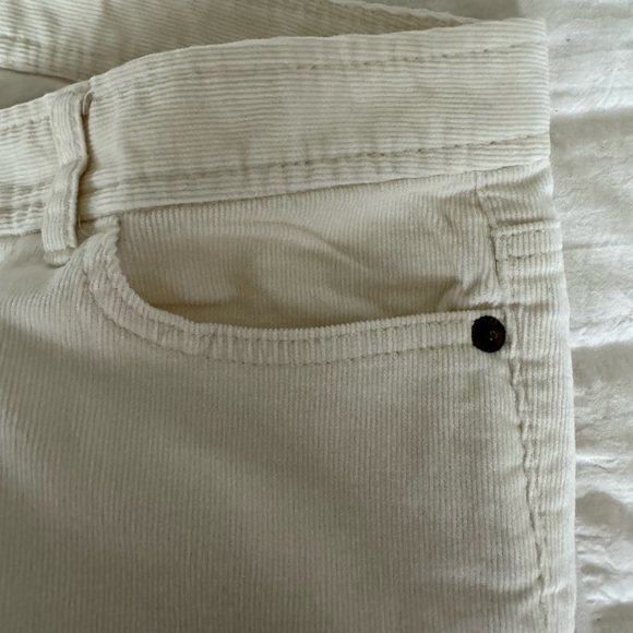 MICHAEL KORS Corduroy Jeans Size 4 Cream - Picture 15 of 15
